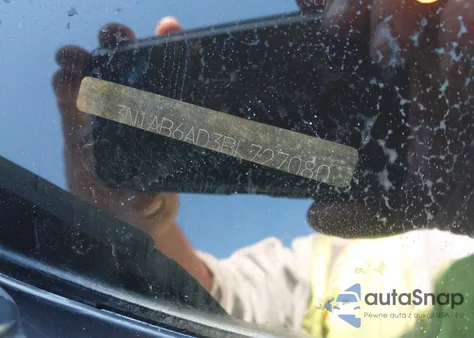 2011 Nissan Sentra from USA, damaged, VIN 3N1AB6AD3BL727080